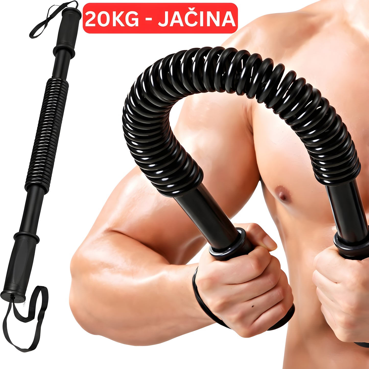 Opruga za Trening 20KG Otpora - Power Twister