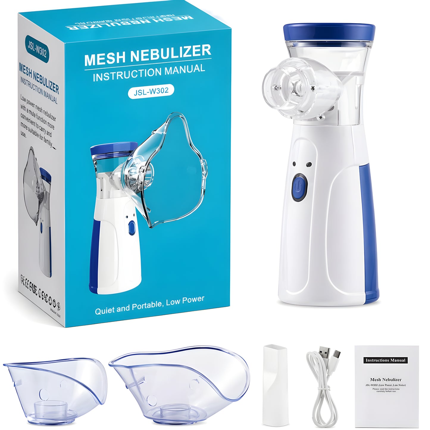Mini Prenosivi Inhalator za Decu - Mesh Nebulizer